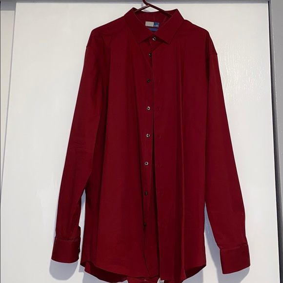 Red Button-Down - Picture 1 of 3